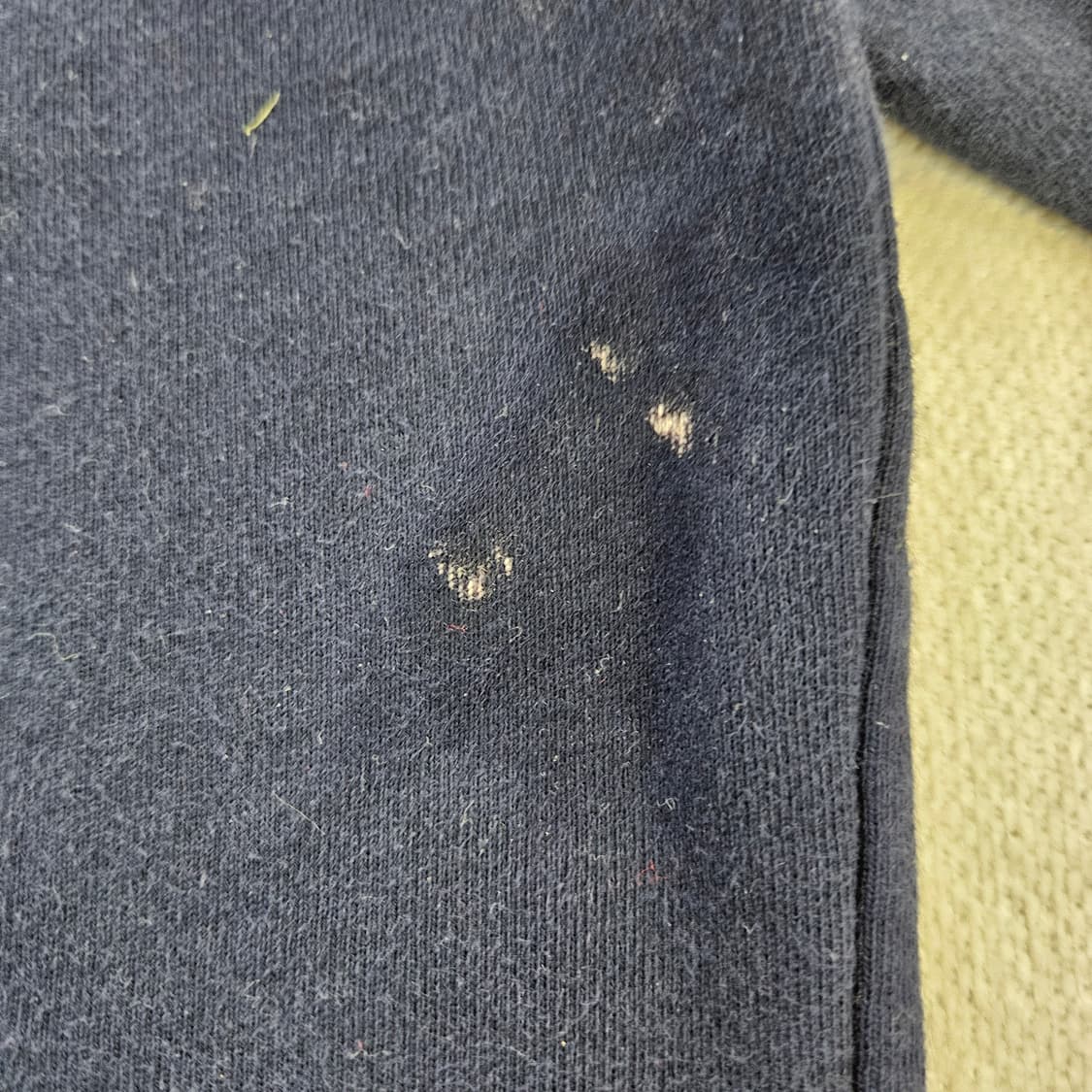 [4] 라코스테 빅로고 네이비 맨투맨 0115YH1 상품이미지6