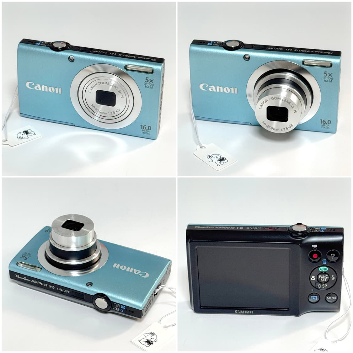 캐논 파워샷 A2400 IS 베이비블루 빈티지디카 상품이미지2