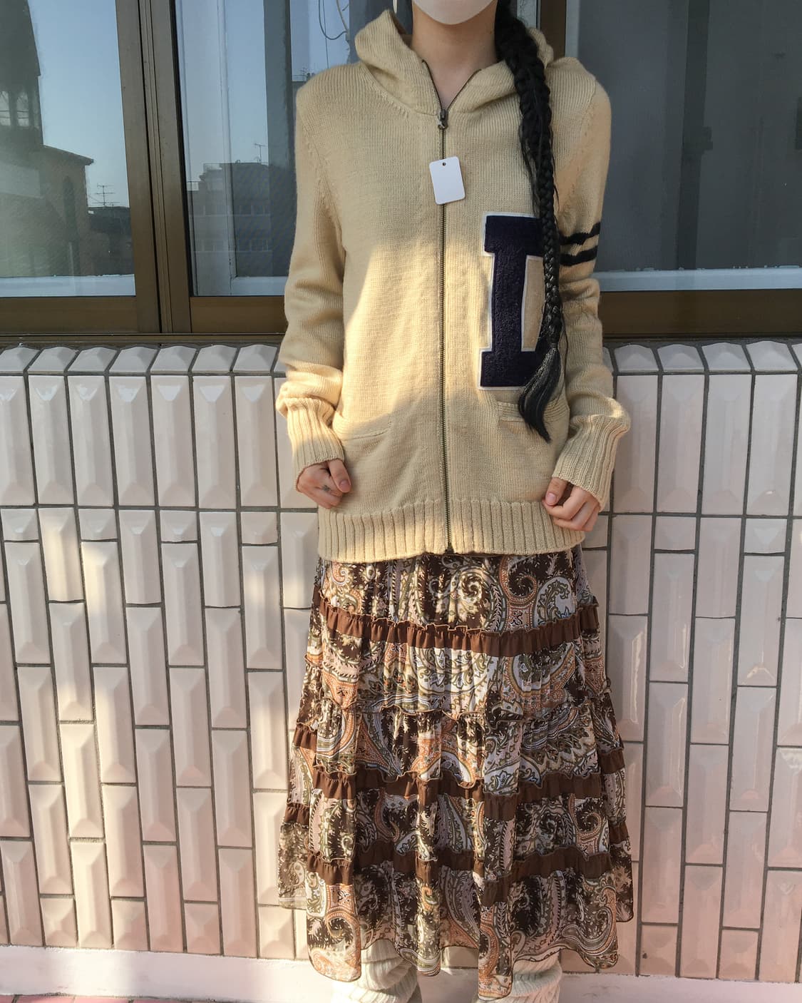 Hysteric glammer knit hood zip up 상품이미지1