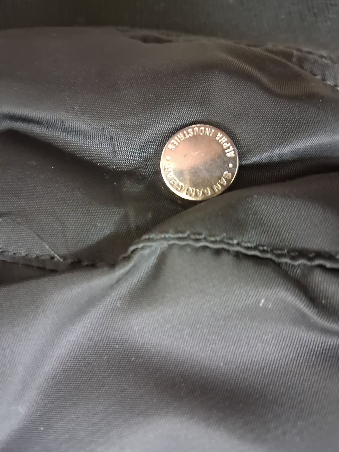 산산기어 X알파인더스트리 항공점퍼 1사이즈 (95~100) 상품이미지5