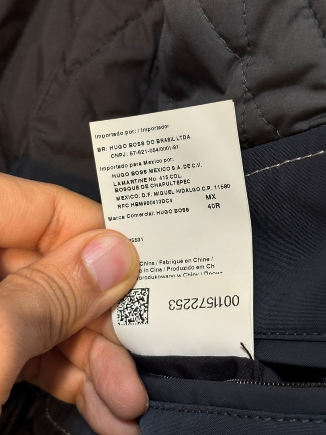 휴고보스 테크니컬 패딩 블레이저 자켓 상품이미지10