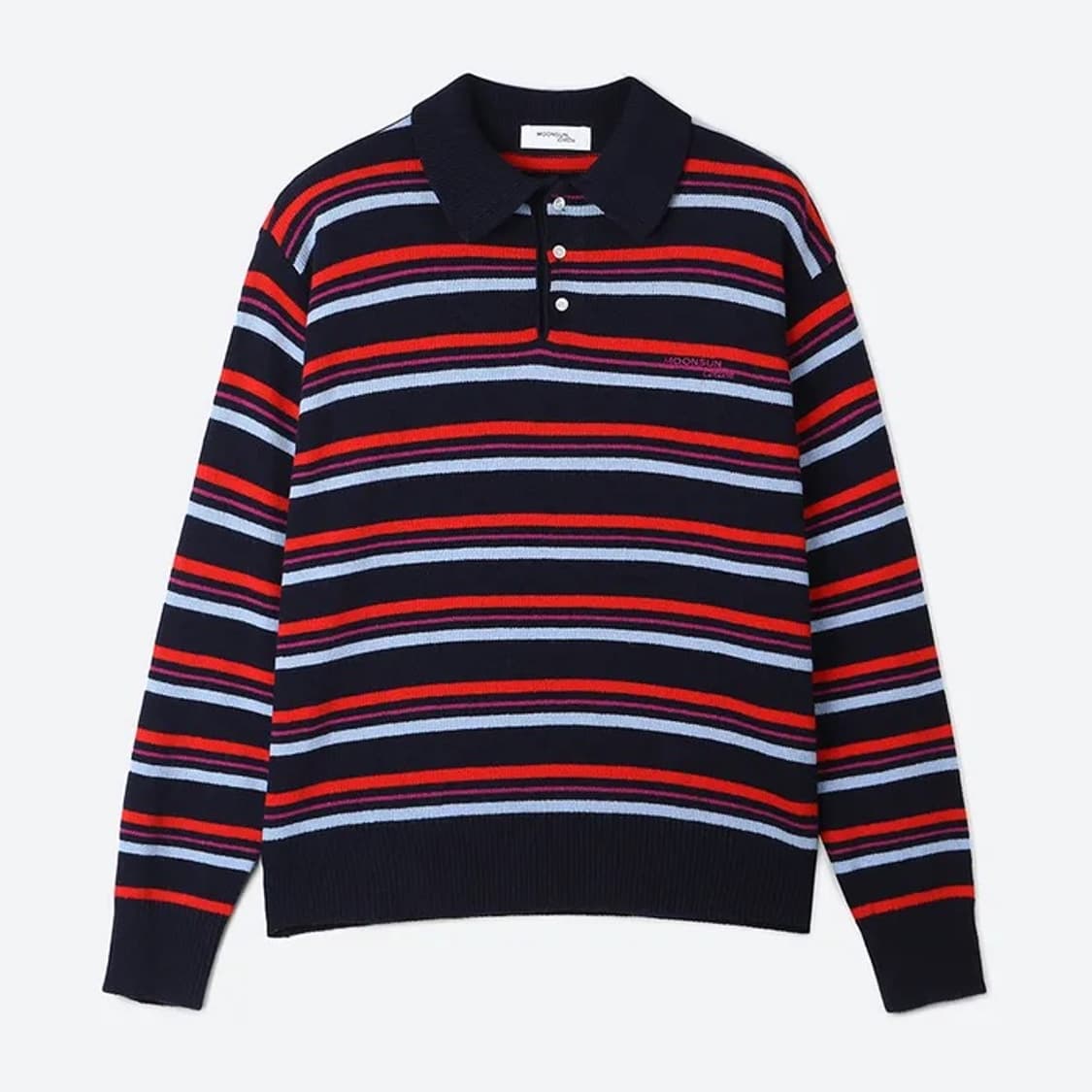 문선 스트라이프니트 상품이미지1