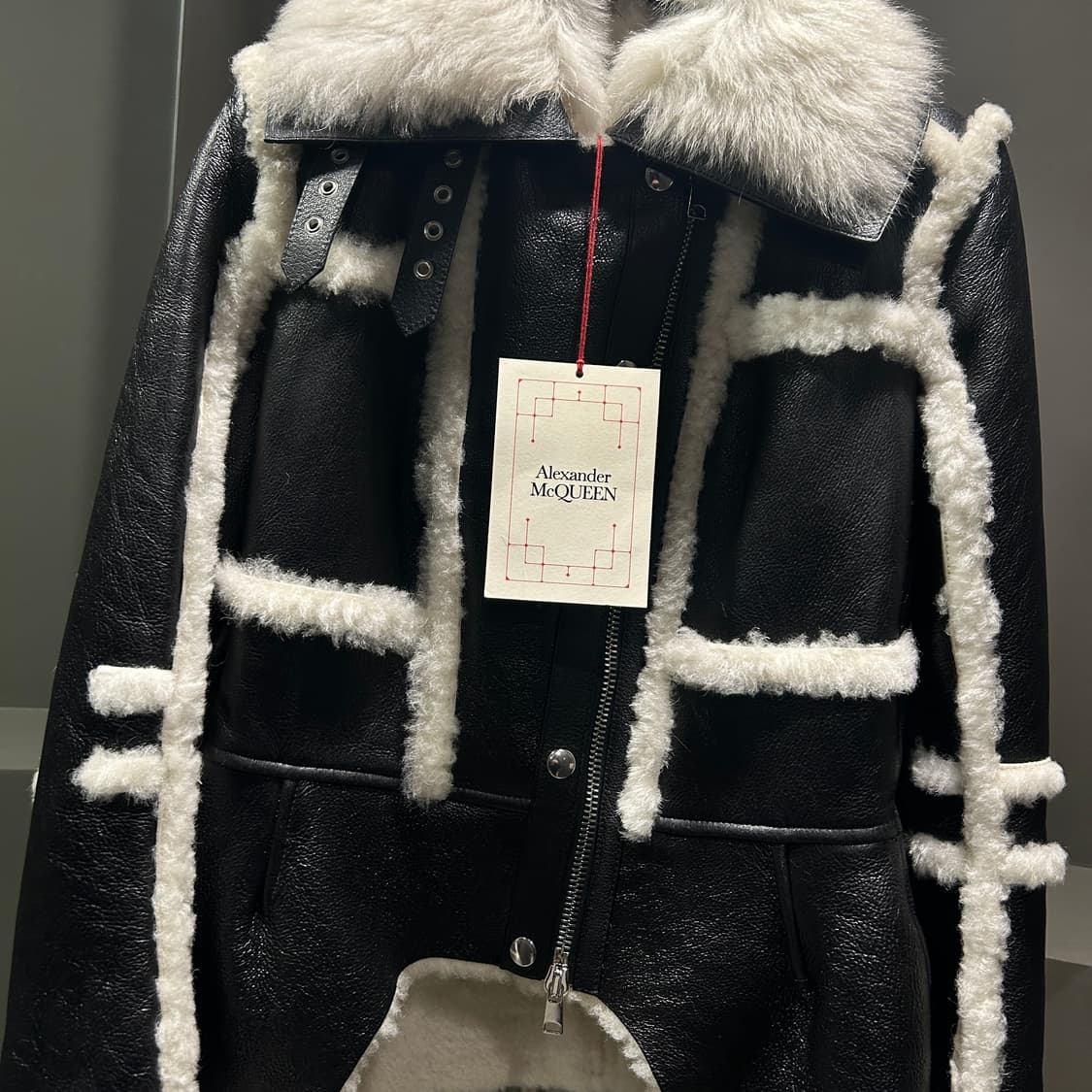 알렉산더 맥퀸 퍼 무스탕 자켓 상품이미지3