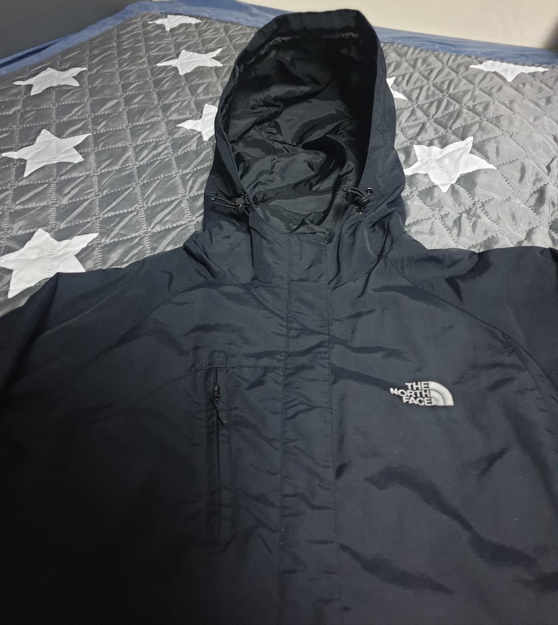 노스페이스 포켓 후드 바람막이 자켓 블랙 (95) 상품이미지2