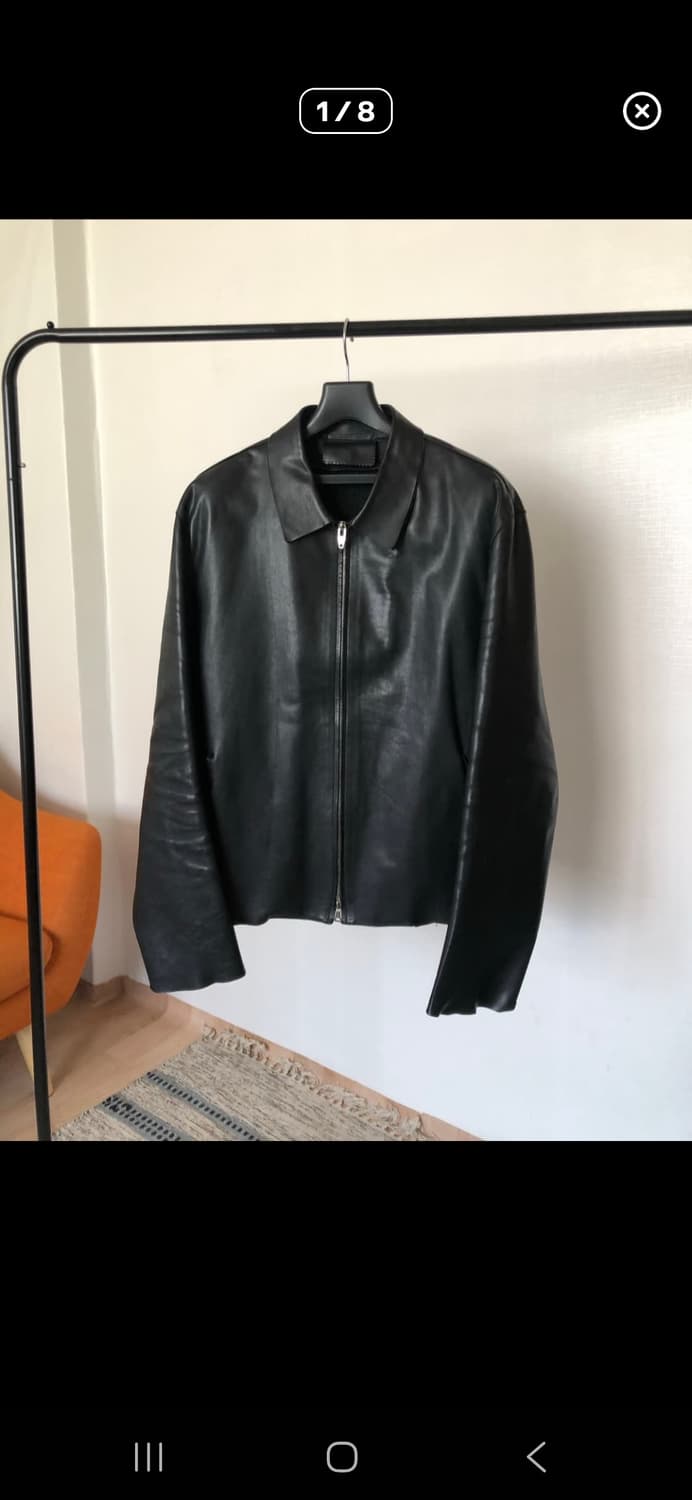 프라다 아카이브 레더자켓 [50] 상품이미지1