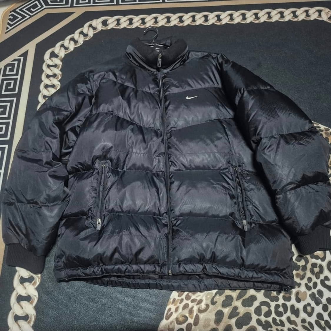 00's 나이키 립스탑 뉴챔프 패딩 XL 희귀 상품이미지1