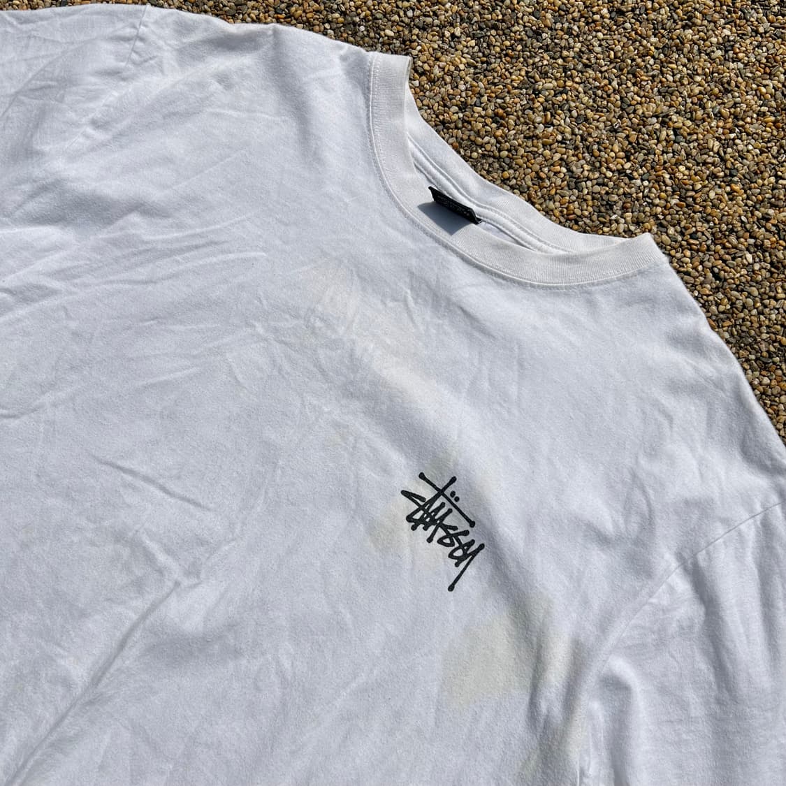 스투시(Stussy)화이트 반팔티 상품이미지2