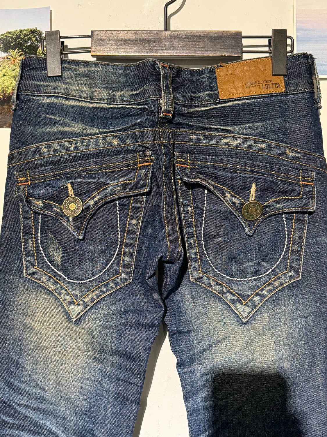 Lolita Jeans 워싱 데님 팬츠 상품이미지6