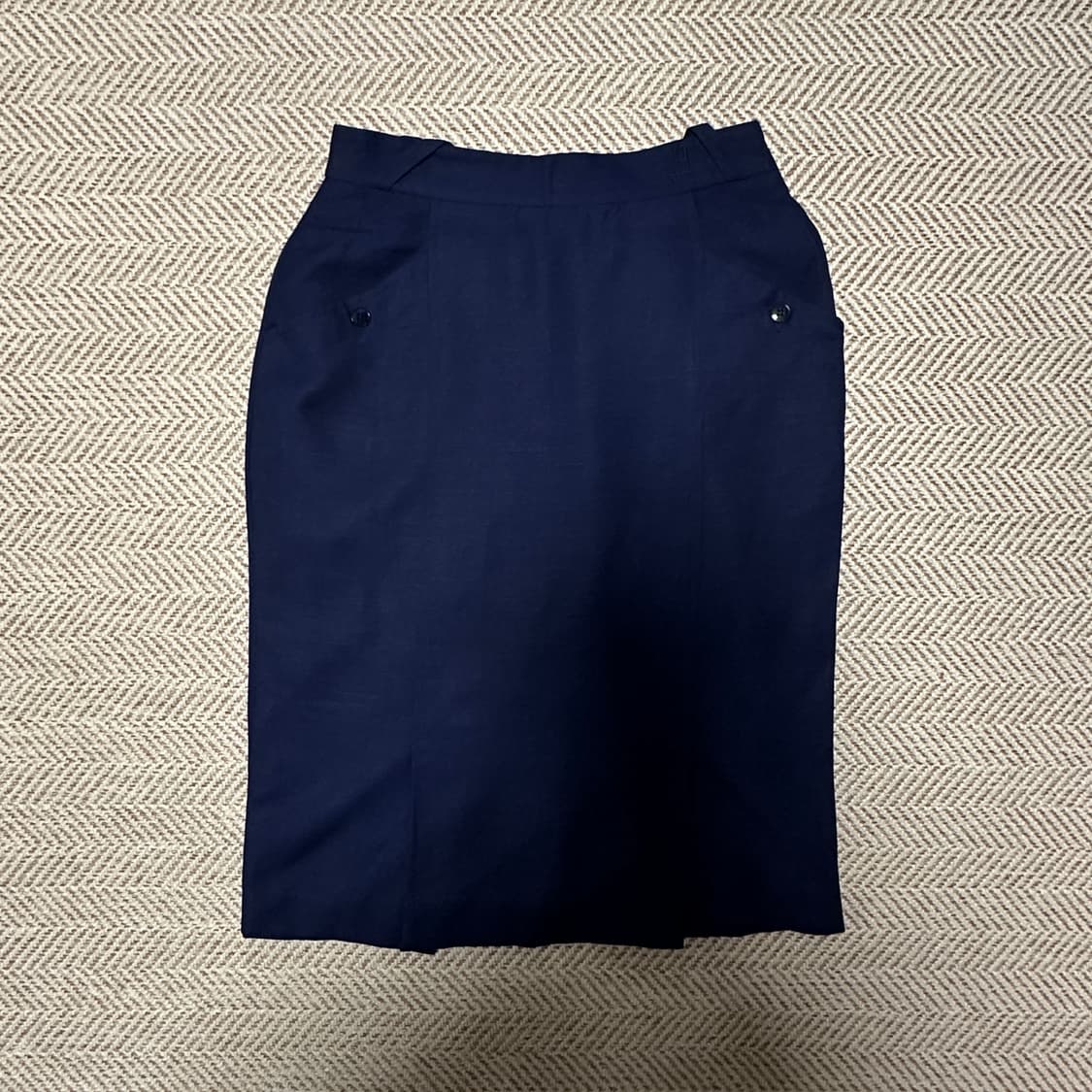 HERNO italy made skirt navy 상품이미지2
