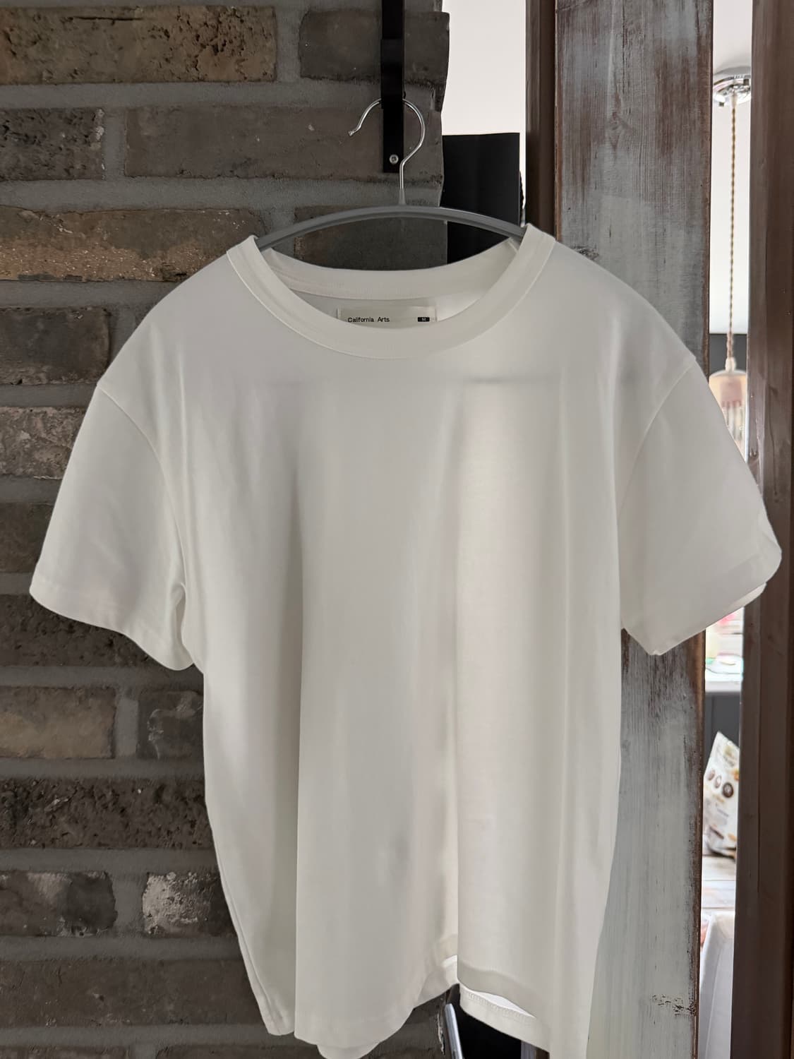 캘리포니아 아트 베이비 티셔츠 흰색 상품이미지3