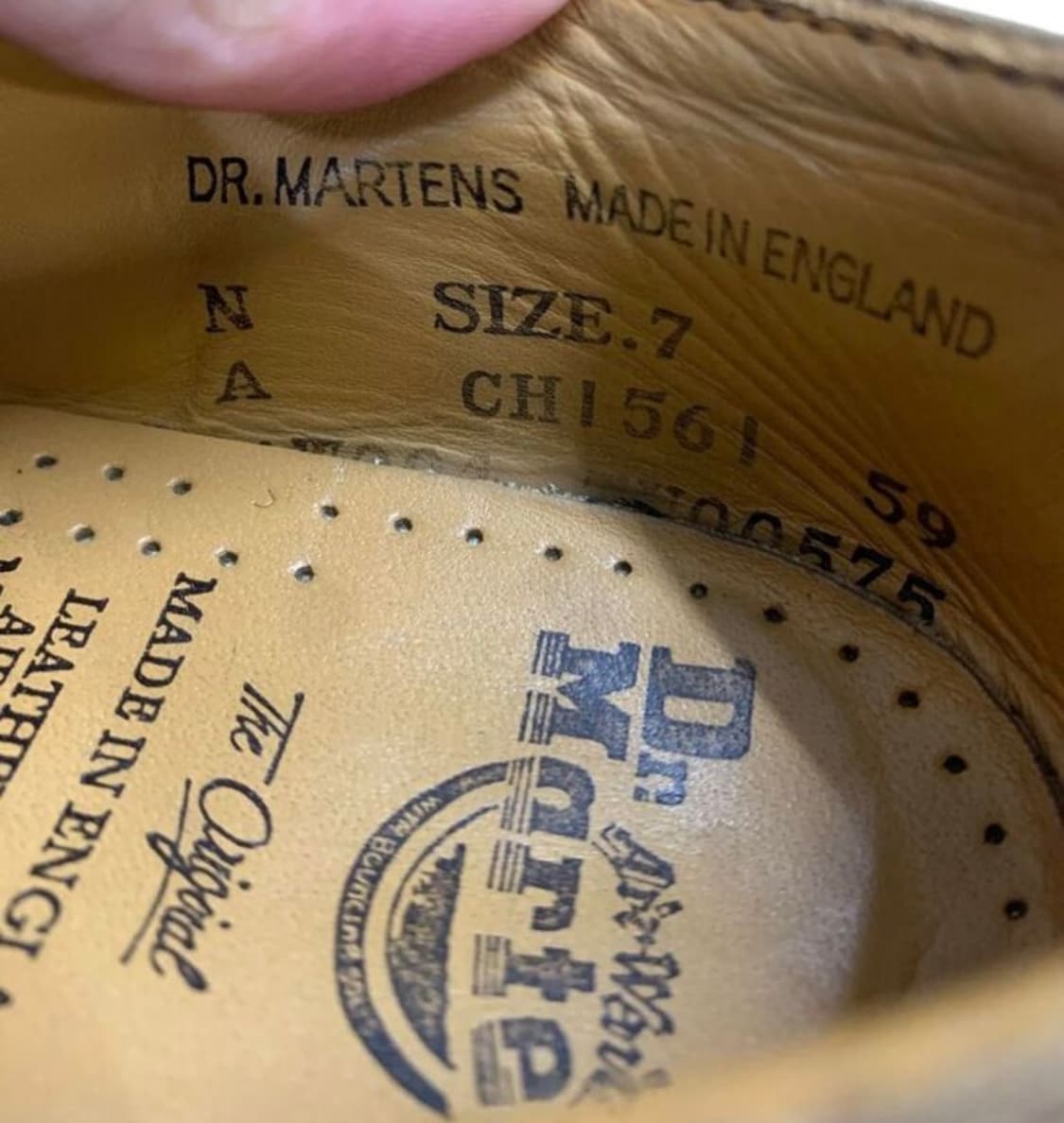 닥터마틴 1561 브라운 UK7(260) 상품이미지8