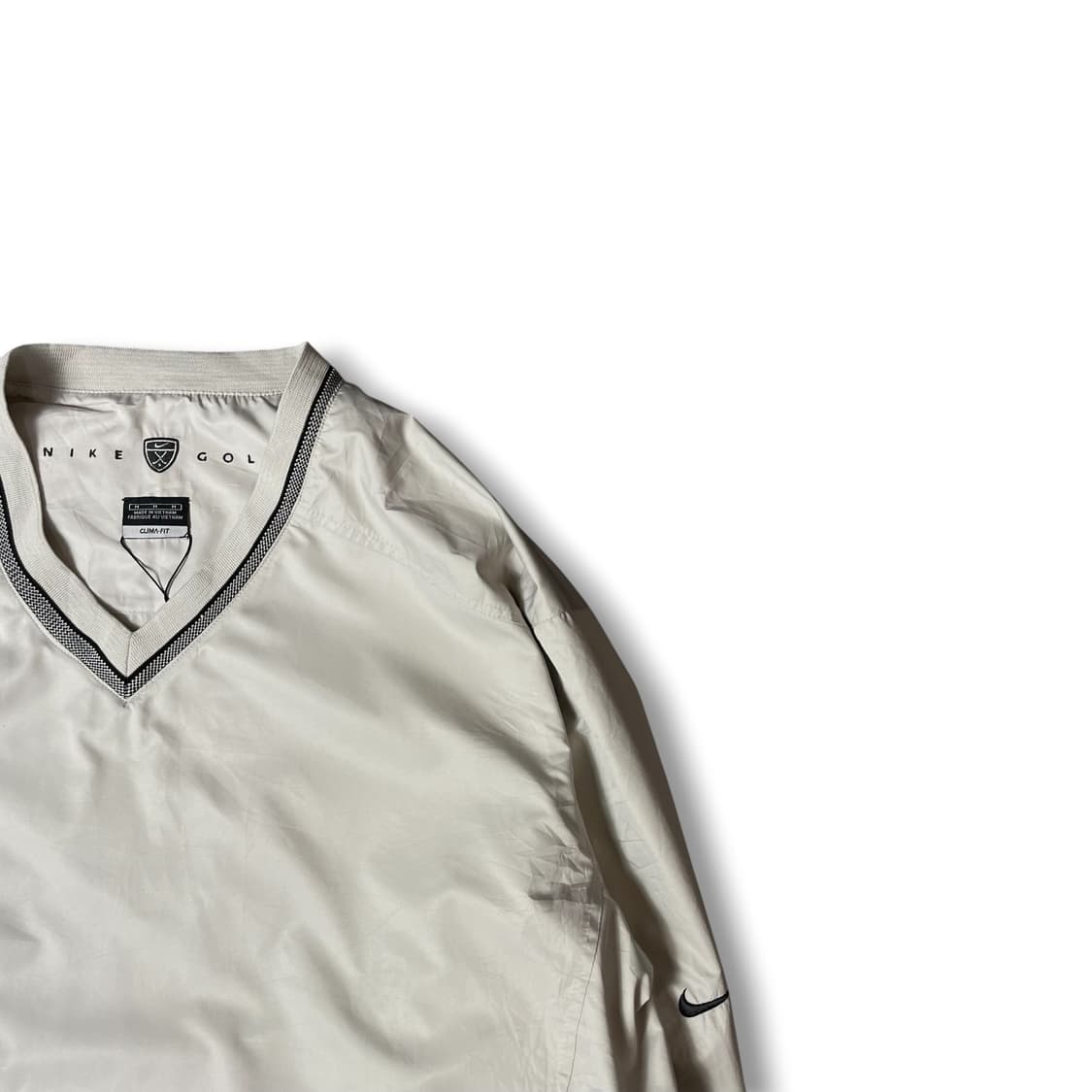 나이키 골프 아이보리 브이넥 클라이마핏 웜업 M 상품이미지2