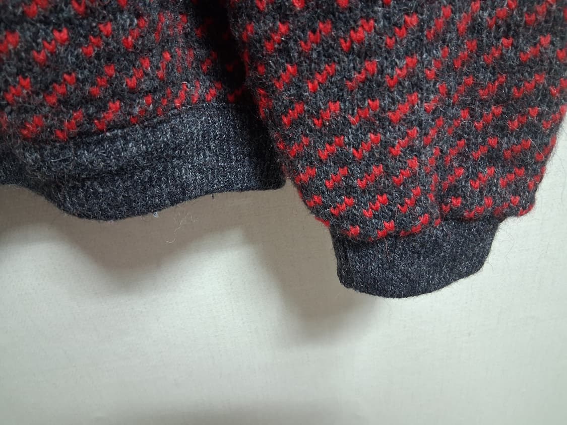 일본빈티지 노르웨이 스칸다나비아 울 스웨트 남성105. 상품이미지4