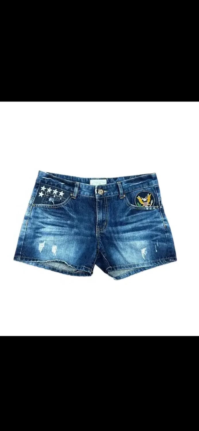 P-087 HOMO 빈티지 아메리칸 밀리터리 데님 팬츠 L 상품이미지1