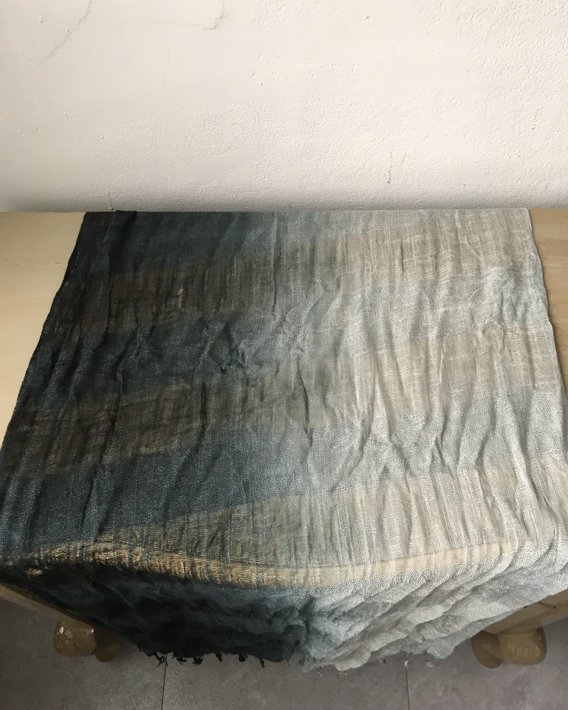 dyed pattern scarf 상품이미지5