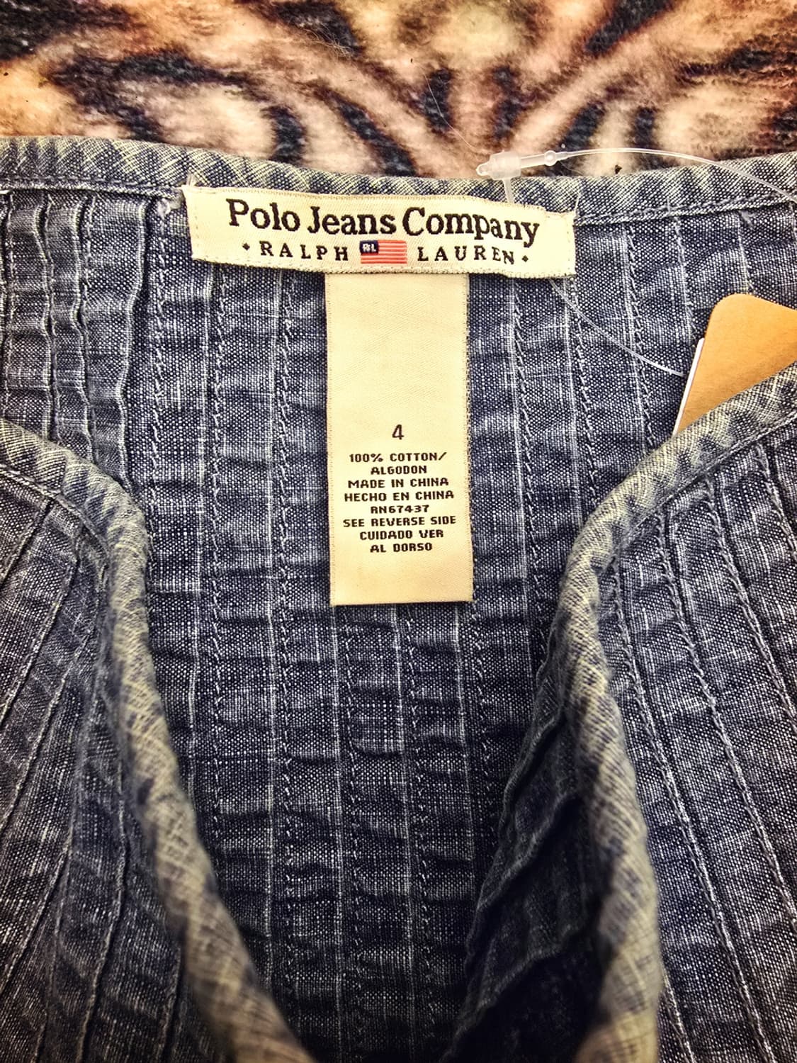 Polo Jeans Company 90s폴로 진 컴퍼니 데님스커트 상품이미지3