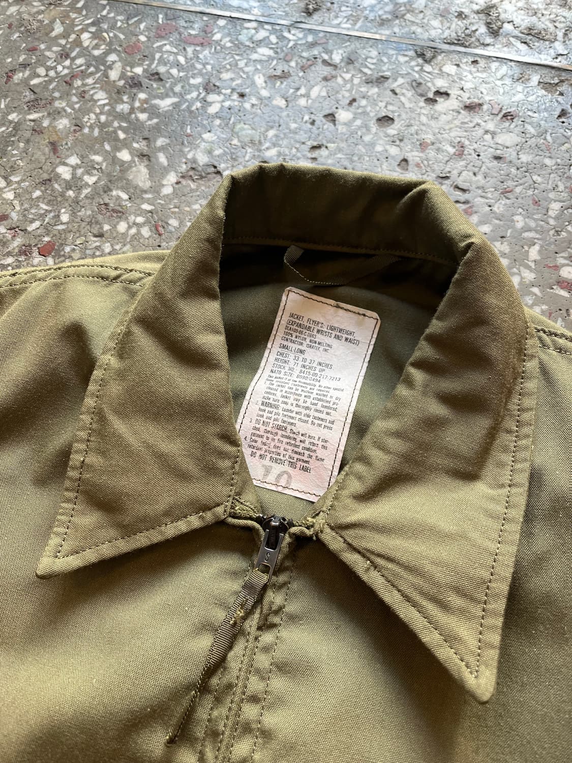 80‘s 미군 헬리콥터 크루자켓 상품이미지5