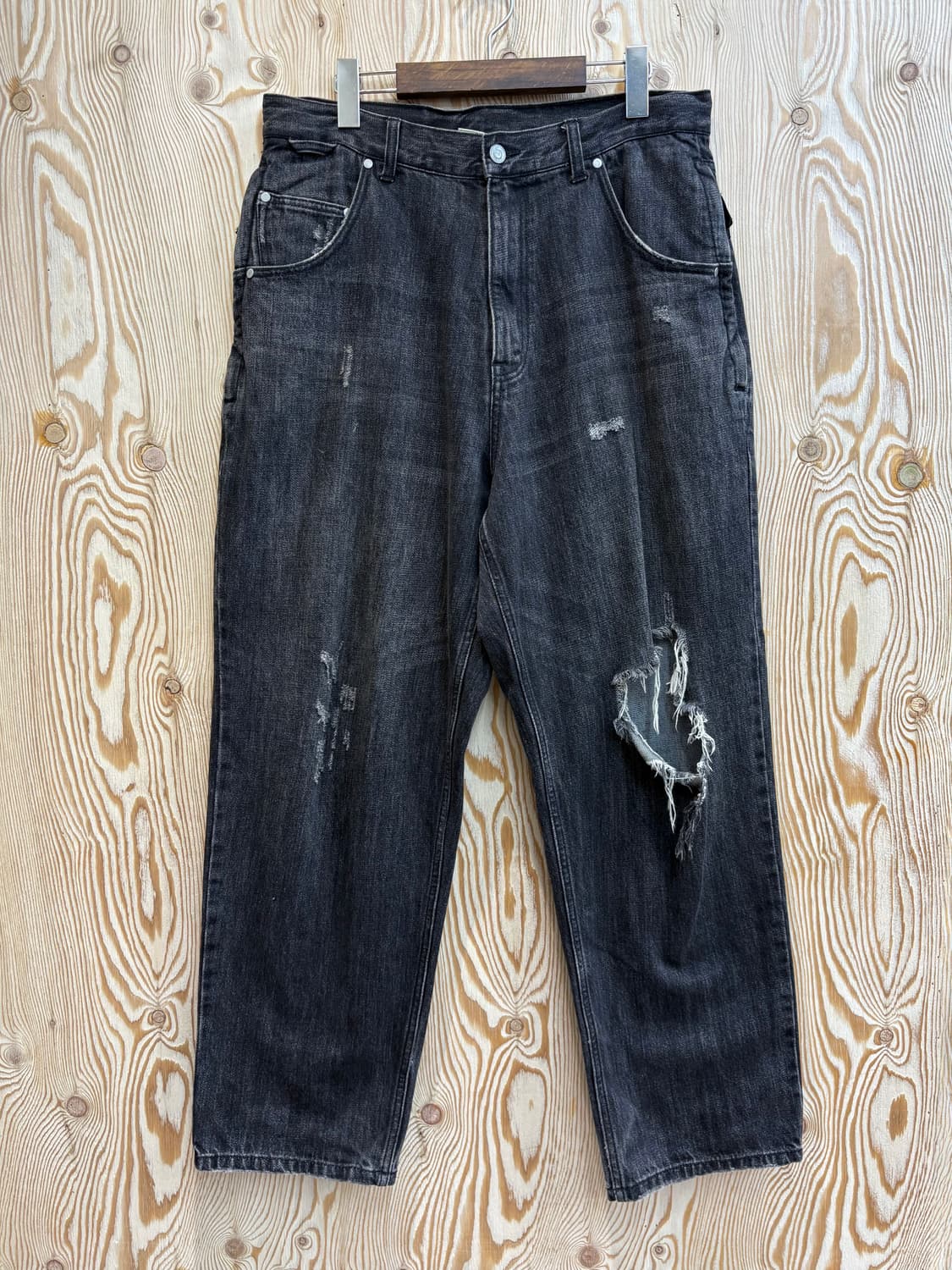 21aw 빔즈 ssz 커스드 데님팬츠 상품이미지1