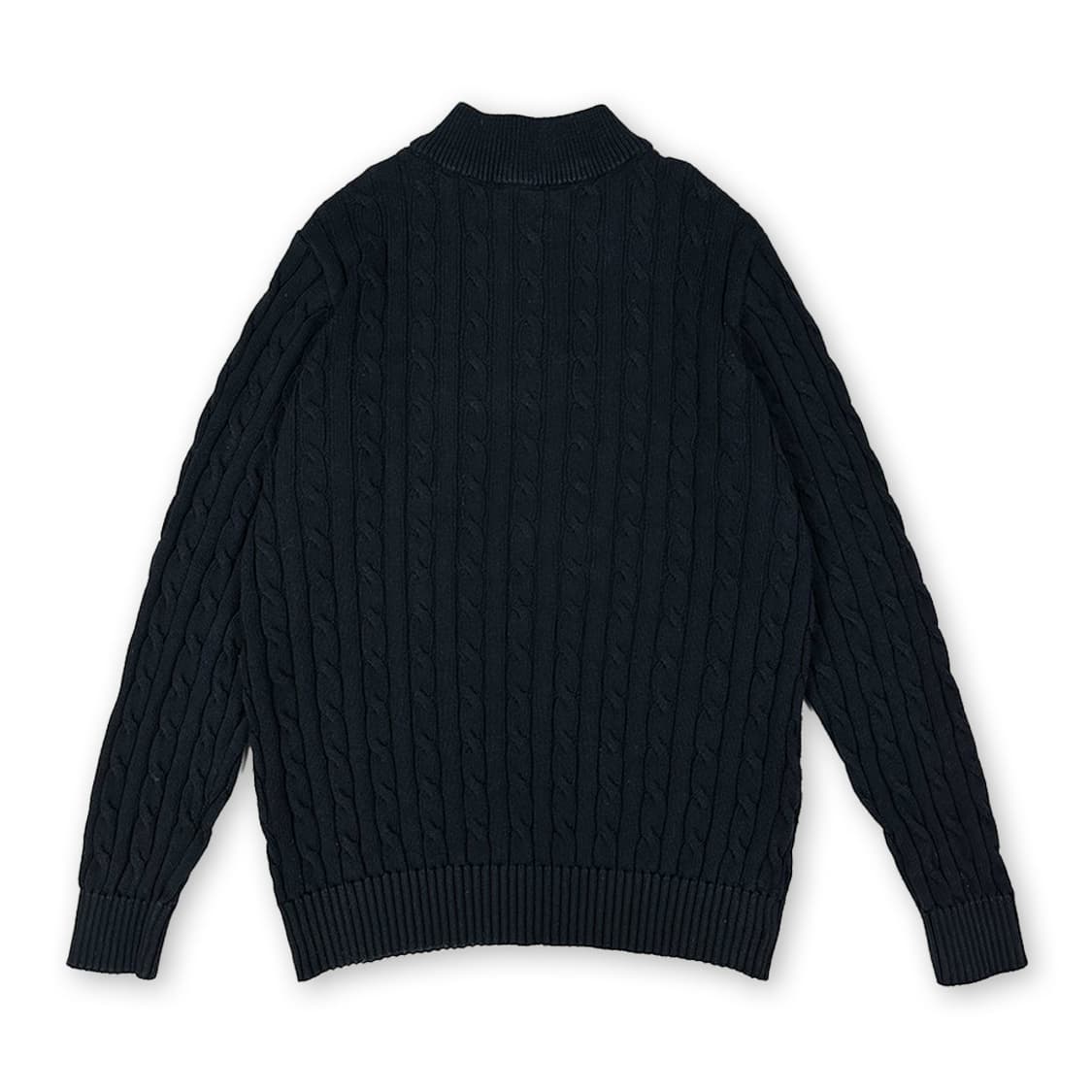 wolsey 케이블 반집업 니트 (95) 상품이미지2