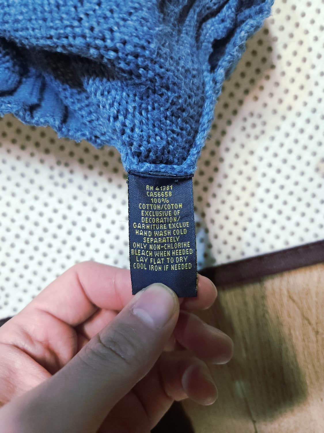 폴로 랄프로렌 코튼 니트 상품이미지5