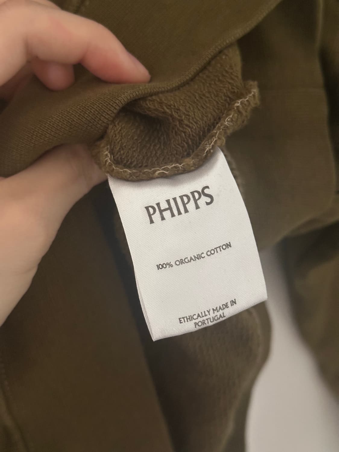 핍스 카키 맨투맨(스웨트셔츠) 상품이미지6