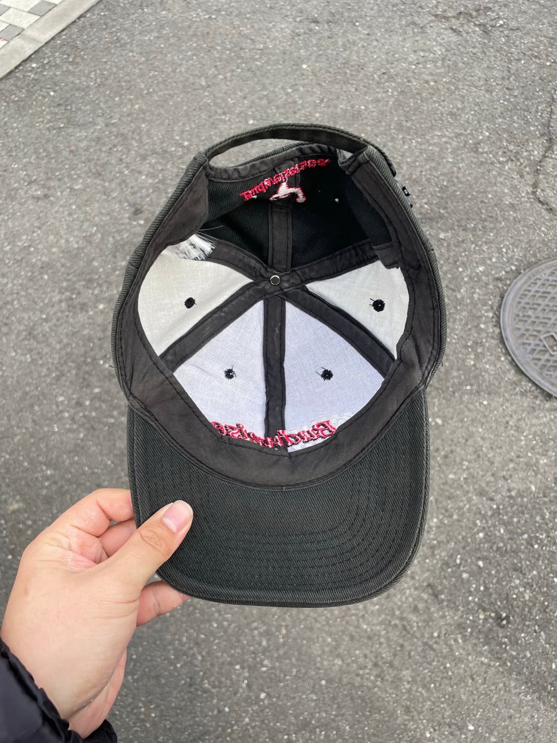 90~00s 버드와이저 레이싱 캡 상품이미지7