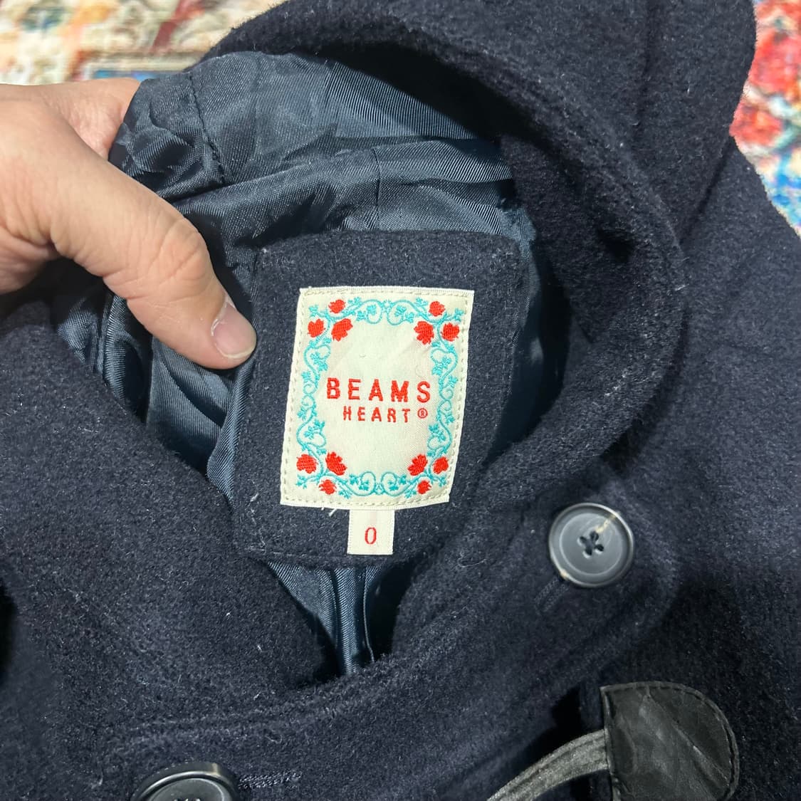 [S] 빔즈 하트 더플코트 상품이미지8