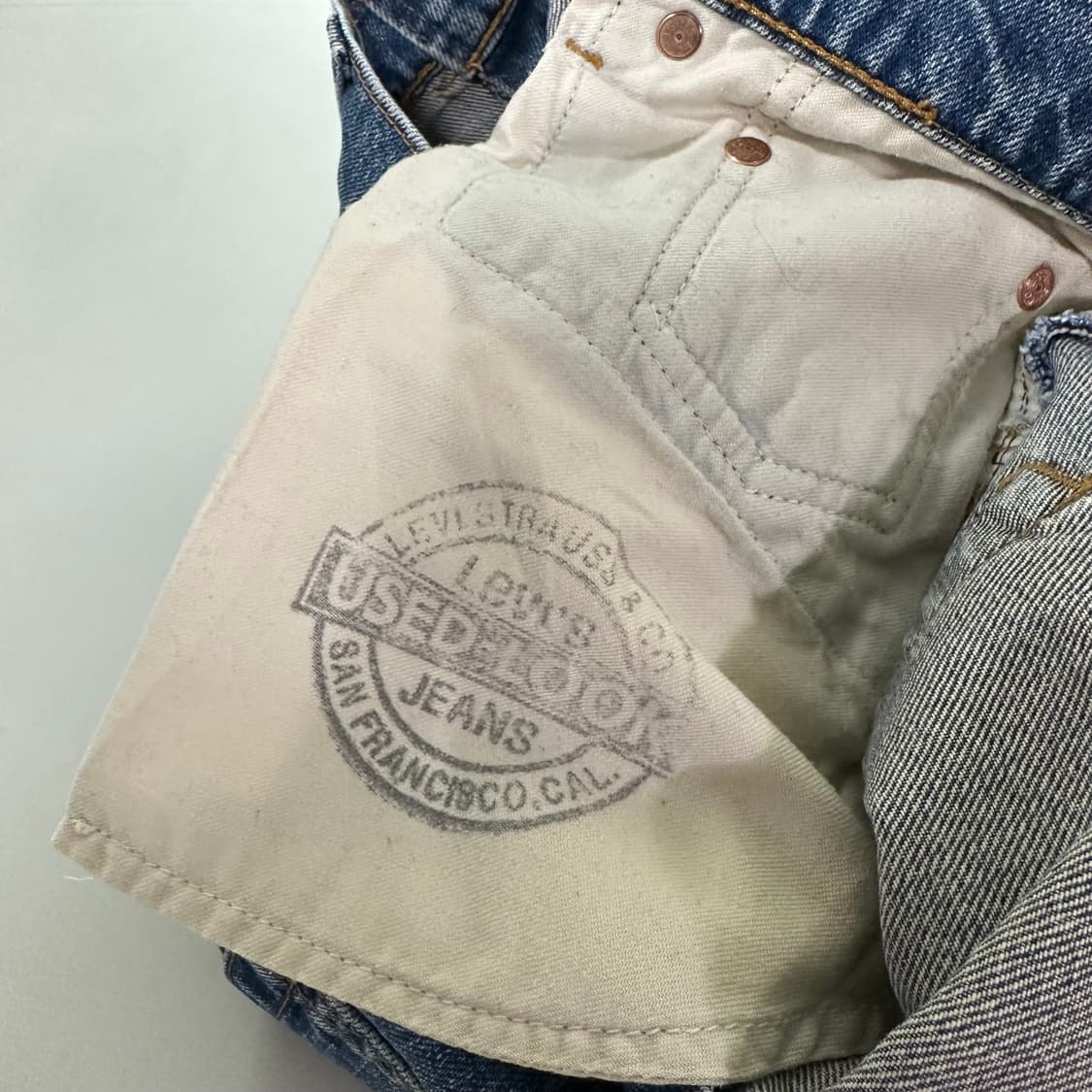 우먼L 리바이스512 USA 보이프렌드핏 데님팬츠 청바지 상품이미지7