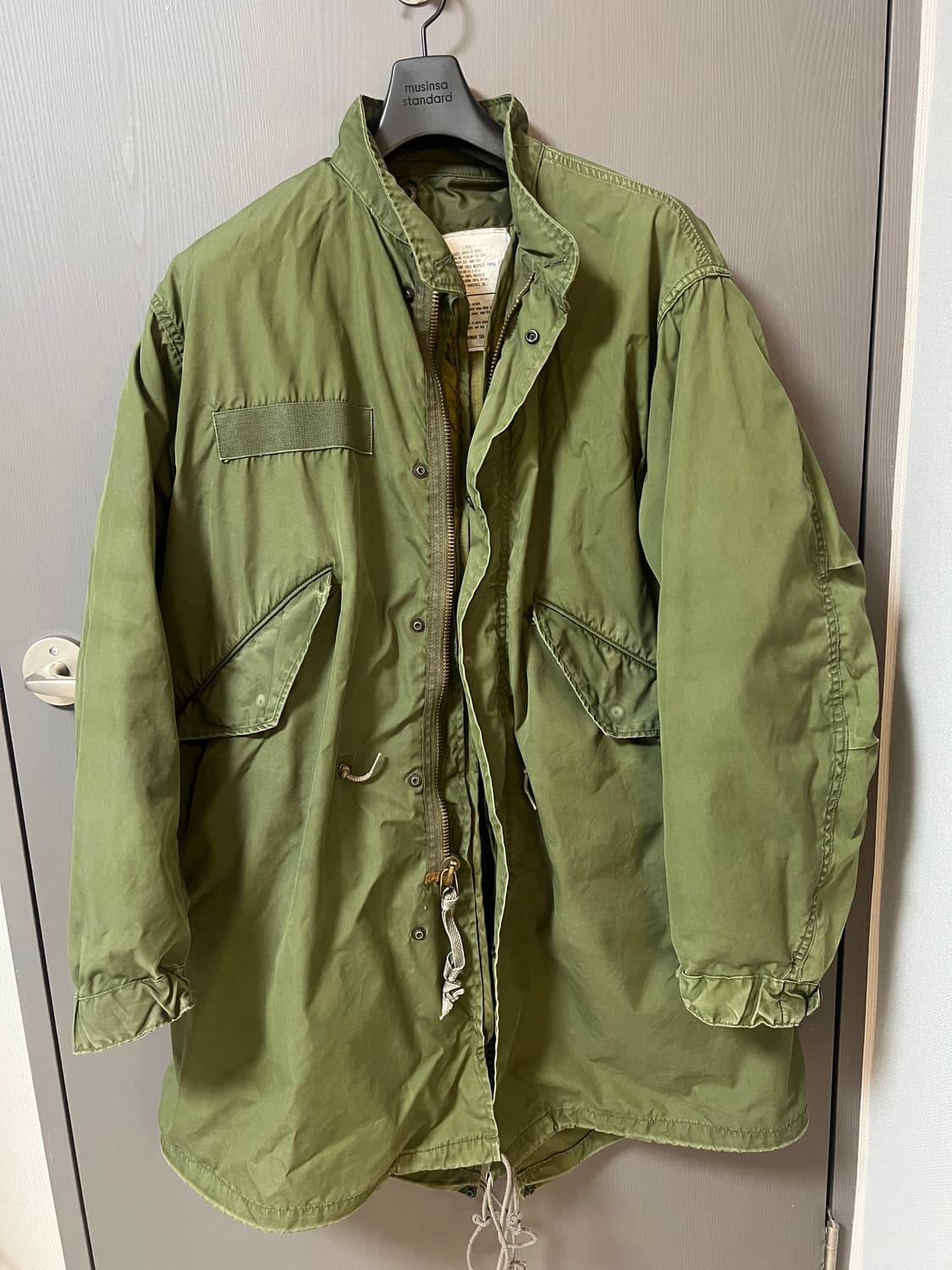 [XS] 미군 오리지널 M65 피쉬테일 개파카 상품이미지2