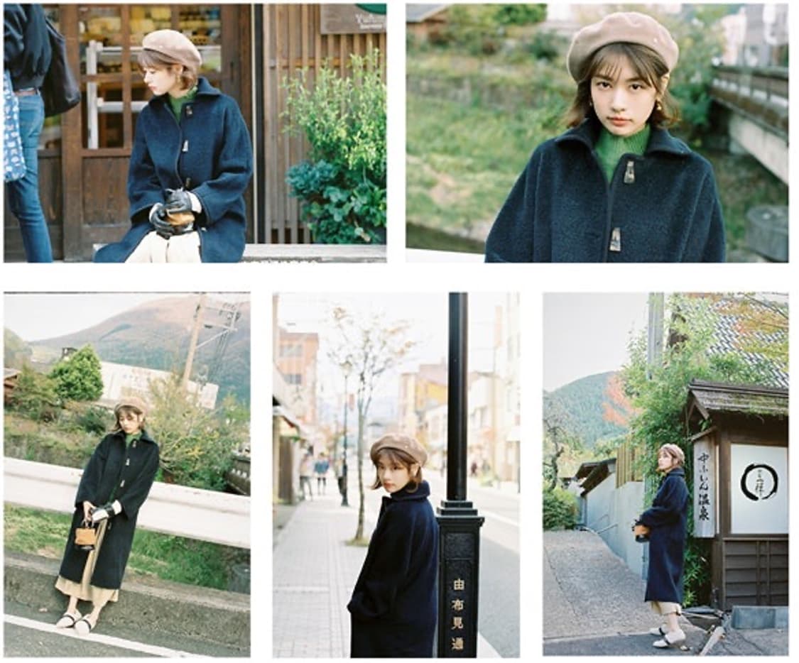 정소민 akro 더플코트 블랙 떡볶이 코트 s 상품이미지5