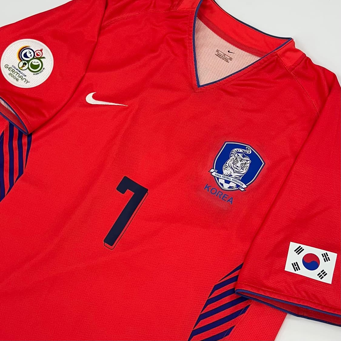 나이키 06 08 대한민국 국가대표 한국 국대 홈 박지성 유니폼  상품이미지4