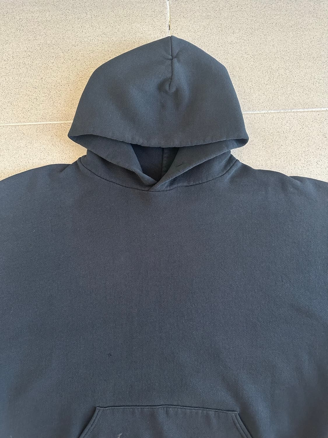 00s 빈티지 러셀 후드 블랙 XL 디스트레스드 상품이미지7