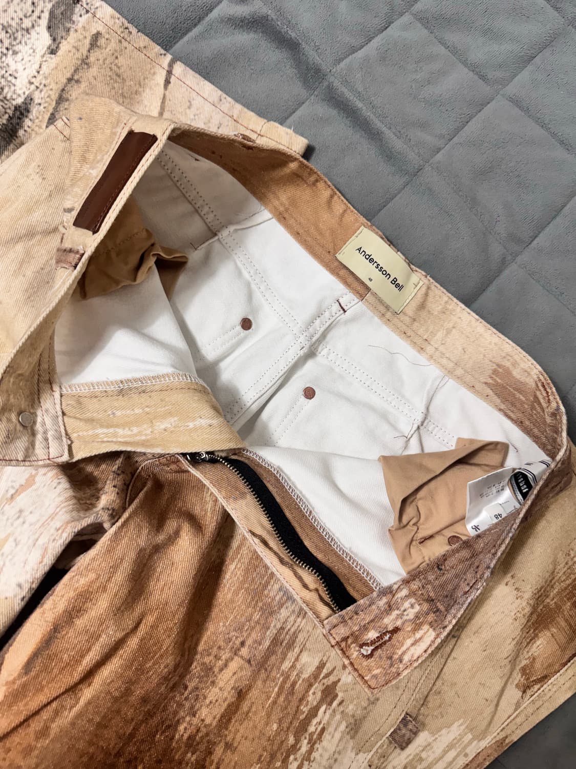 앤더슨벨 토우니 베이지 셋업 상품이미지5