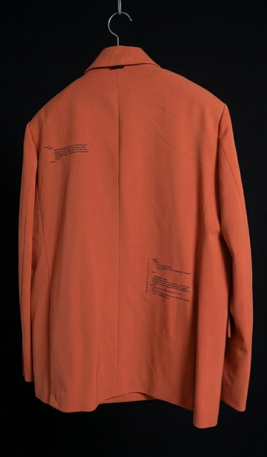 [M] 엔엔엔원 더블 브레스트 레드 브라운 자켓 상품이미지2