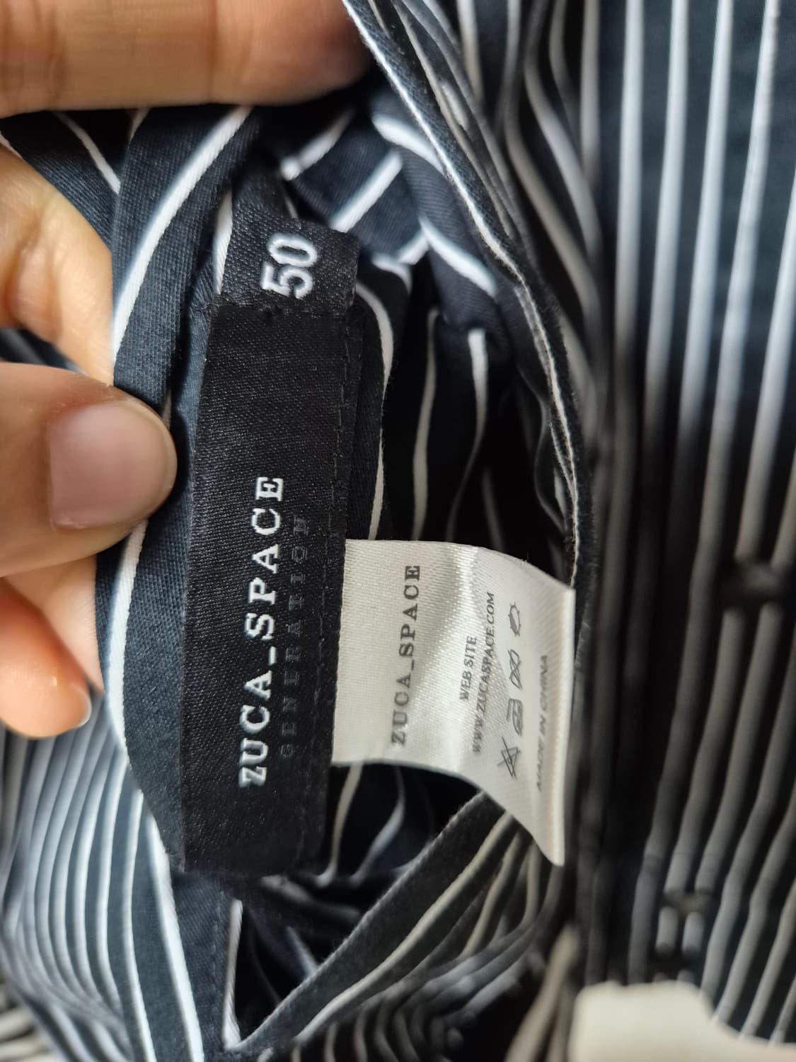 zucca 주카 스페이스 블루종 양면점퍼 50 상품이미지5