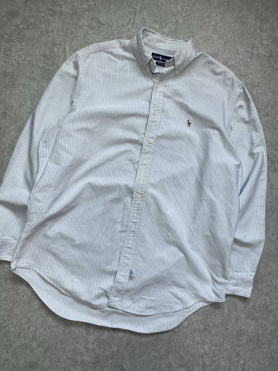 108) 폴로 블루 스트라이프 셔츠 상품이미지4
