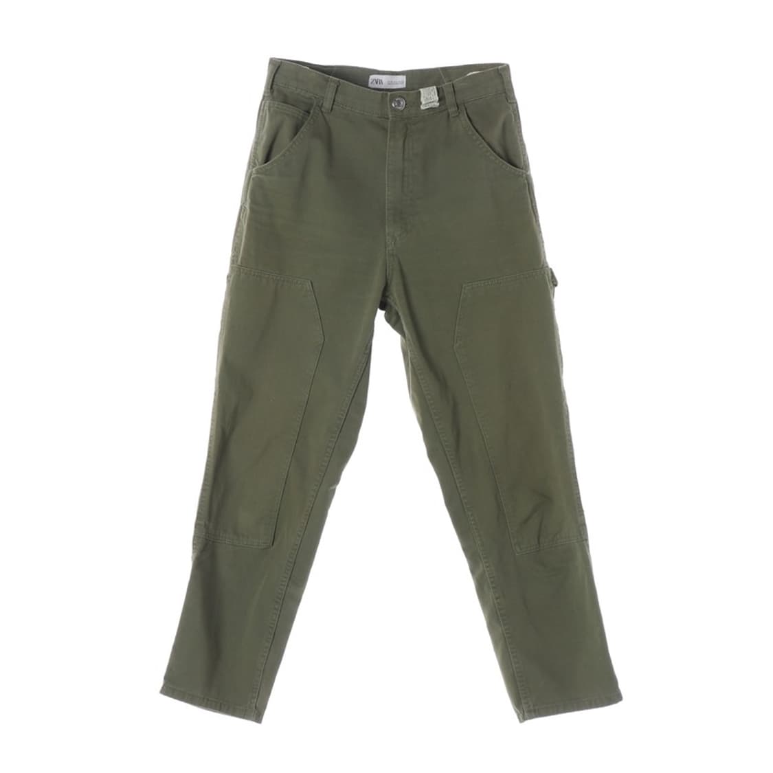 ZARA 올리브그린 카펜터 카고 팬츠 상품이미지1