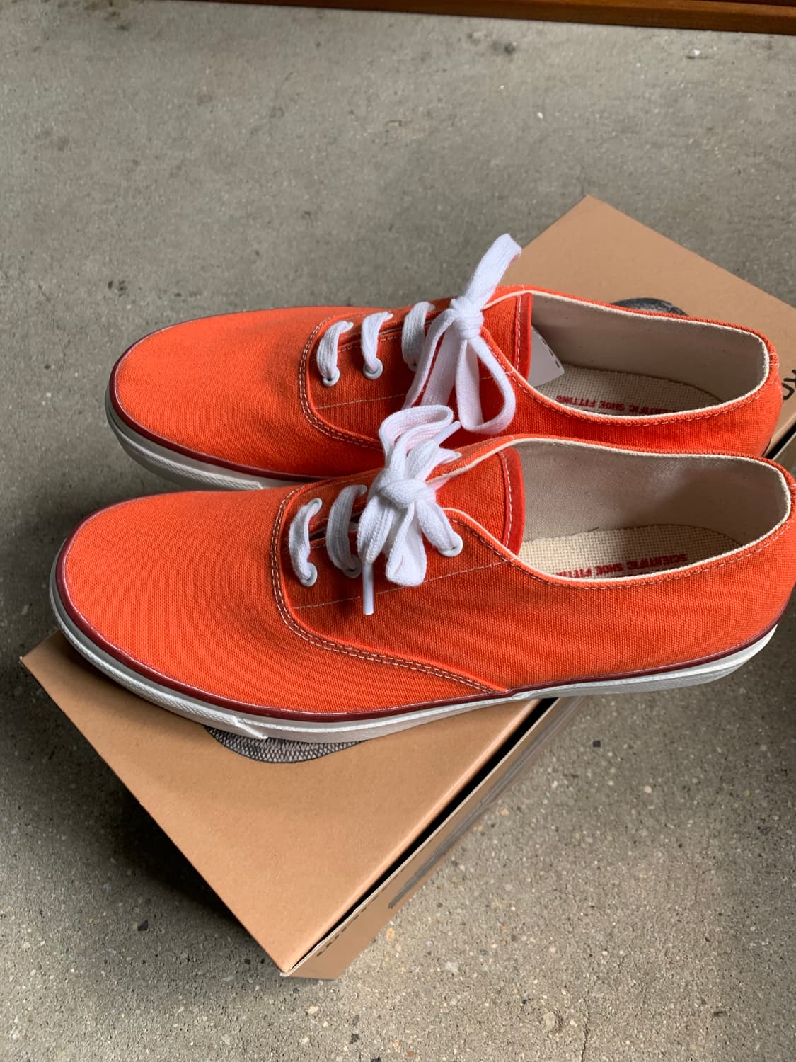 WAKOUWA 아나토미카 오렌지 스니커즈 6사이즈 와쿠와 새제품 덱슈즈 상품이미지3