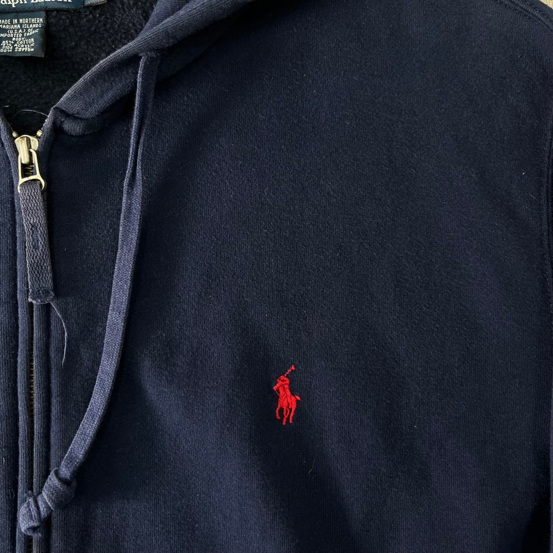 105 폴로랄프로렌 스몰포니 네이비 후드집업 상품이미지2