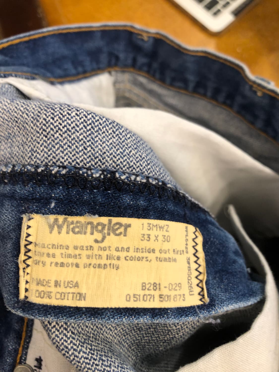 90s Wrangler pants 13mwz-31 상품이미지5