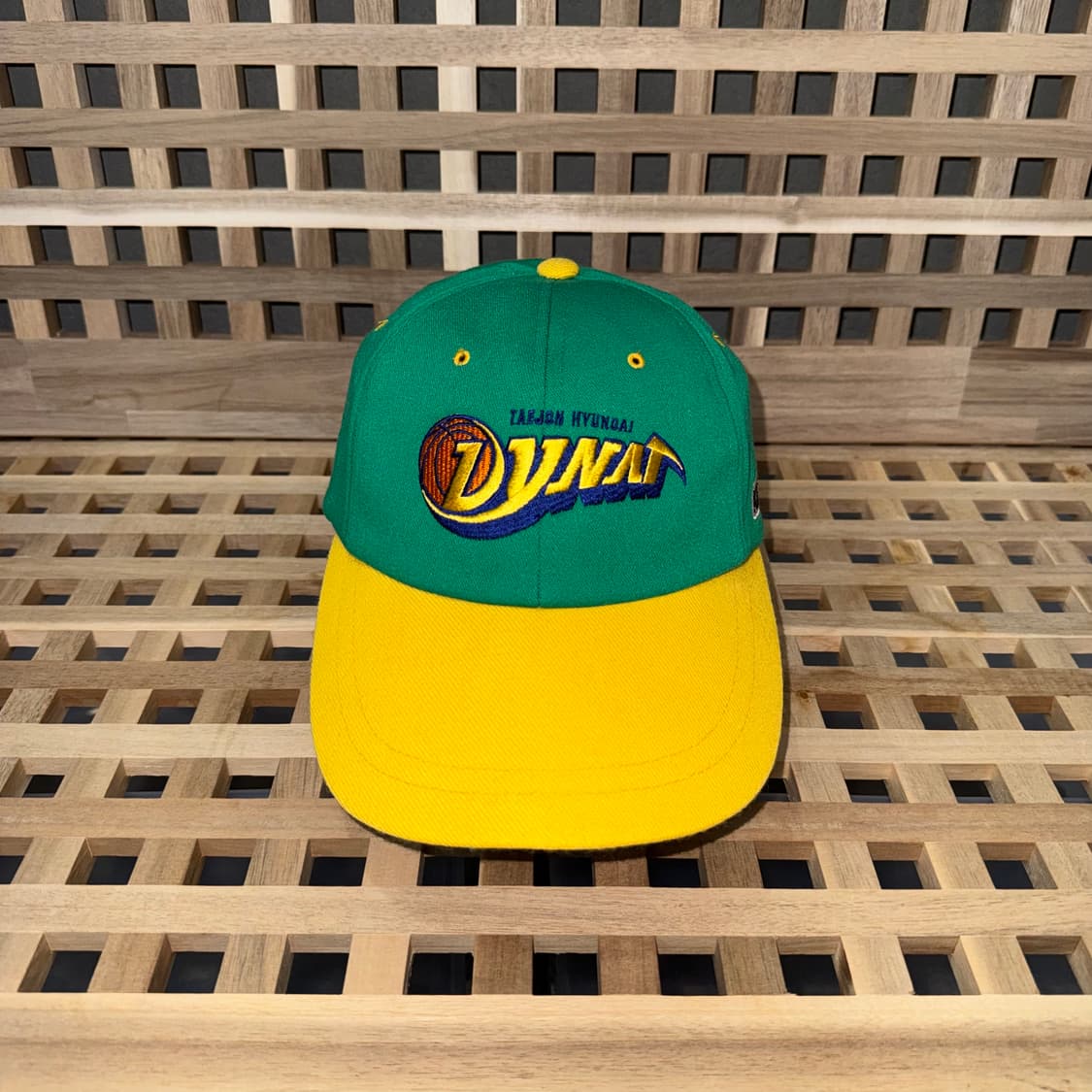 90s KBL 대전 현대 다이넷 투톤 캡 상품이미지2