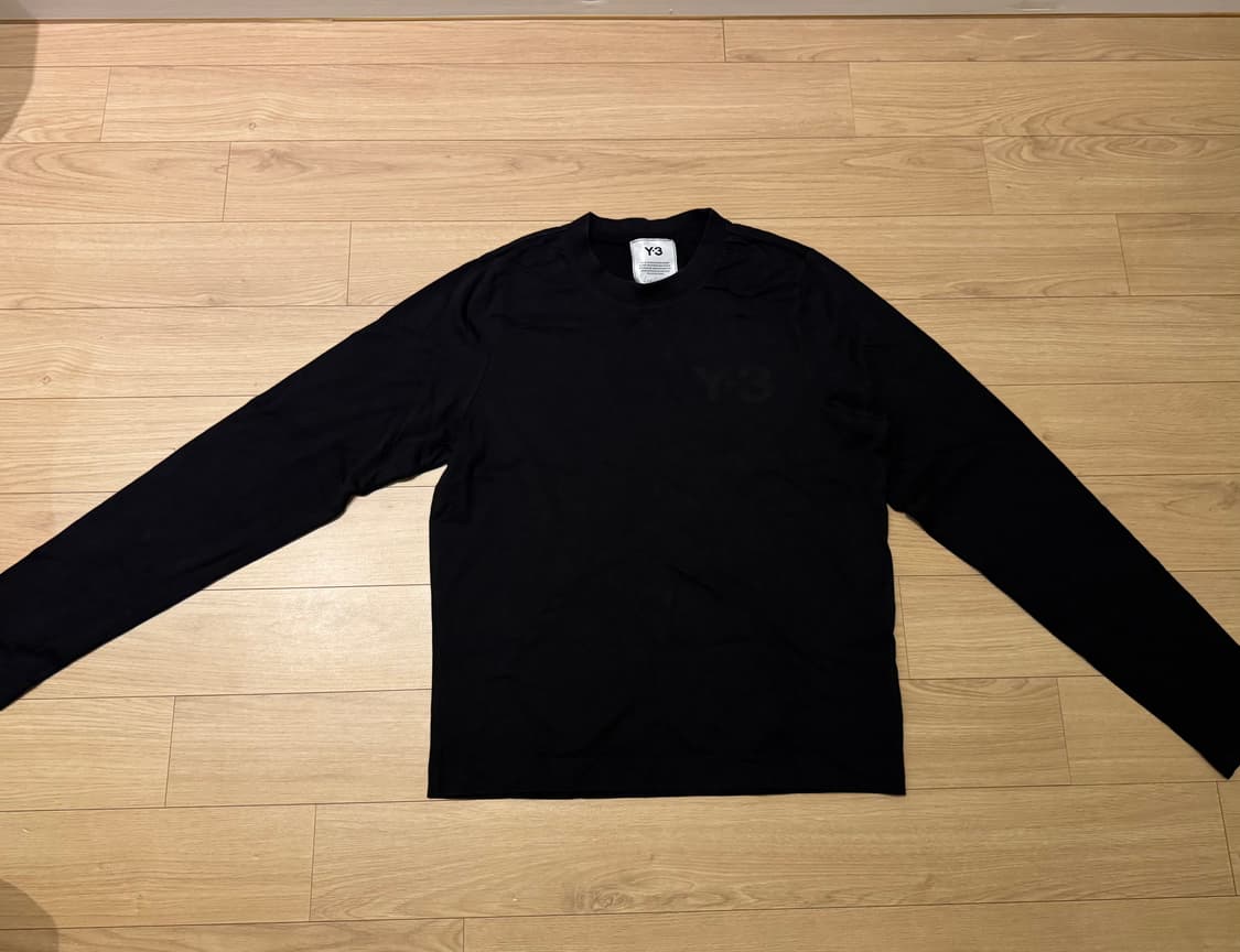 Y-3 요지 야마모토 블랙 슬리브 상품이미지2