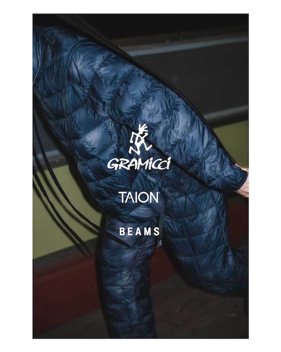 gramicci x taion x beams down jacket (L) 상품이미지3