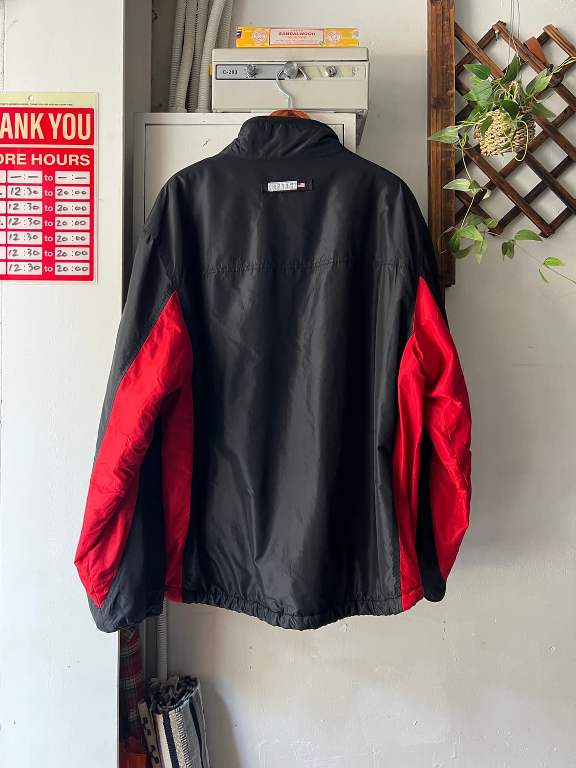 [XL]90's 폴로스포츠 USA 나일론 플리스 웜업 자켓 상품이미지8