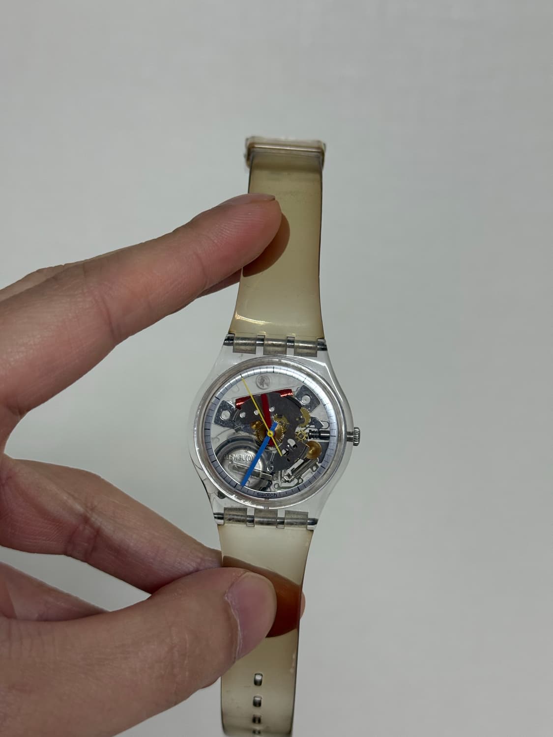 swatch 스와치 올 클리어 손목시계 상품이미지3