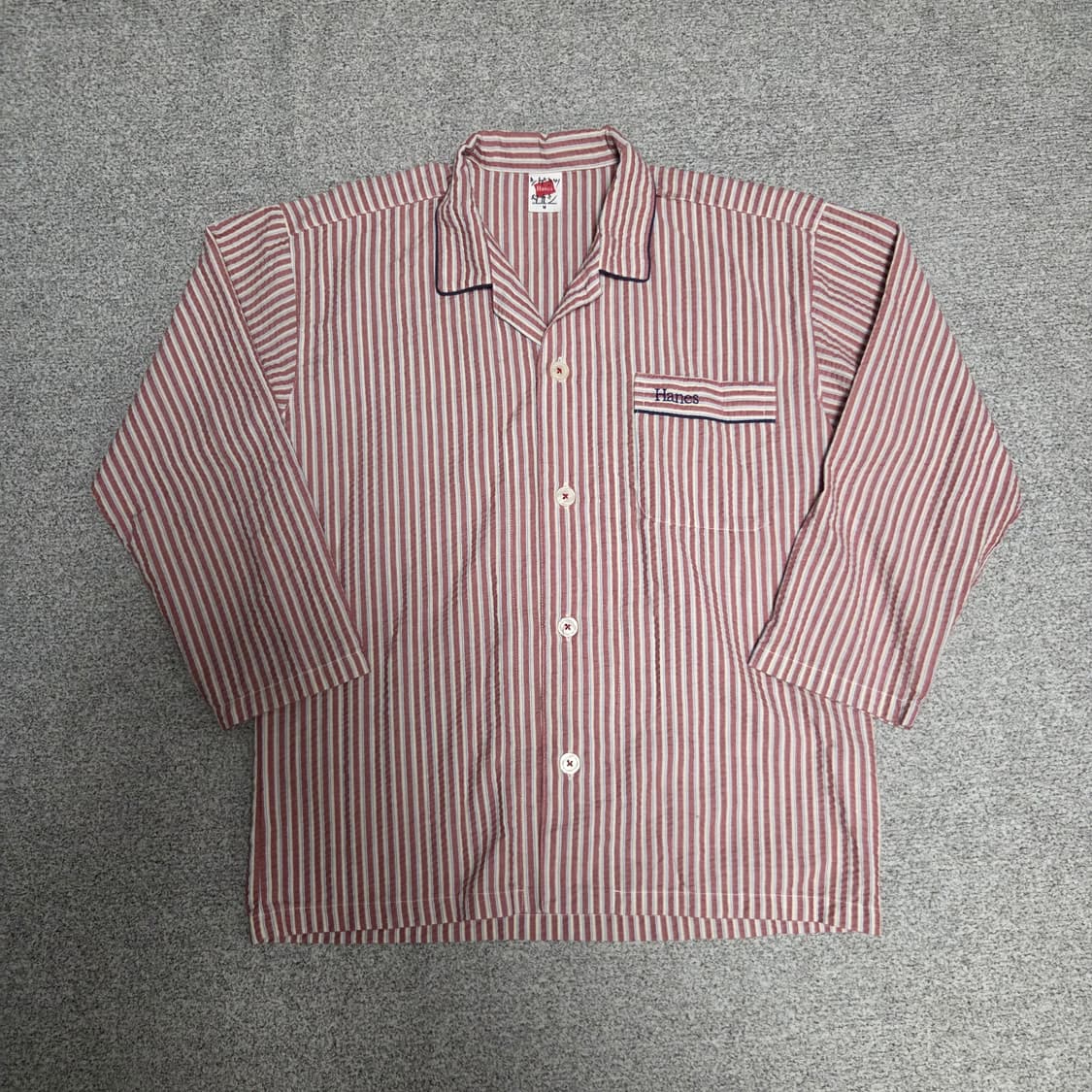 Hanes 헤인즈 7부 린넨 셔츠 L(100) 상품이미지1