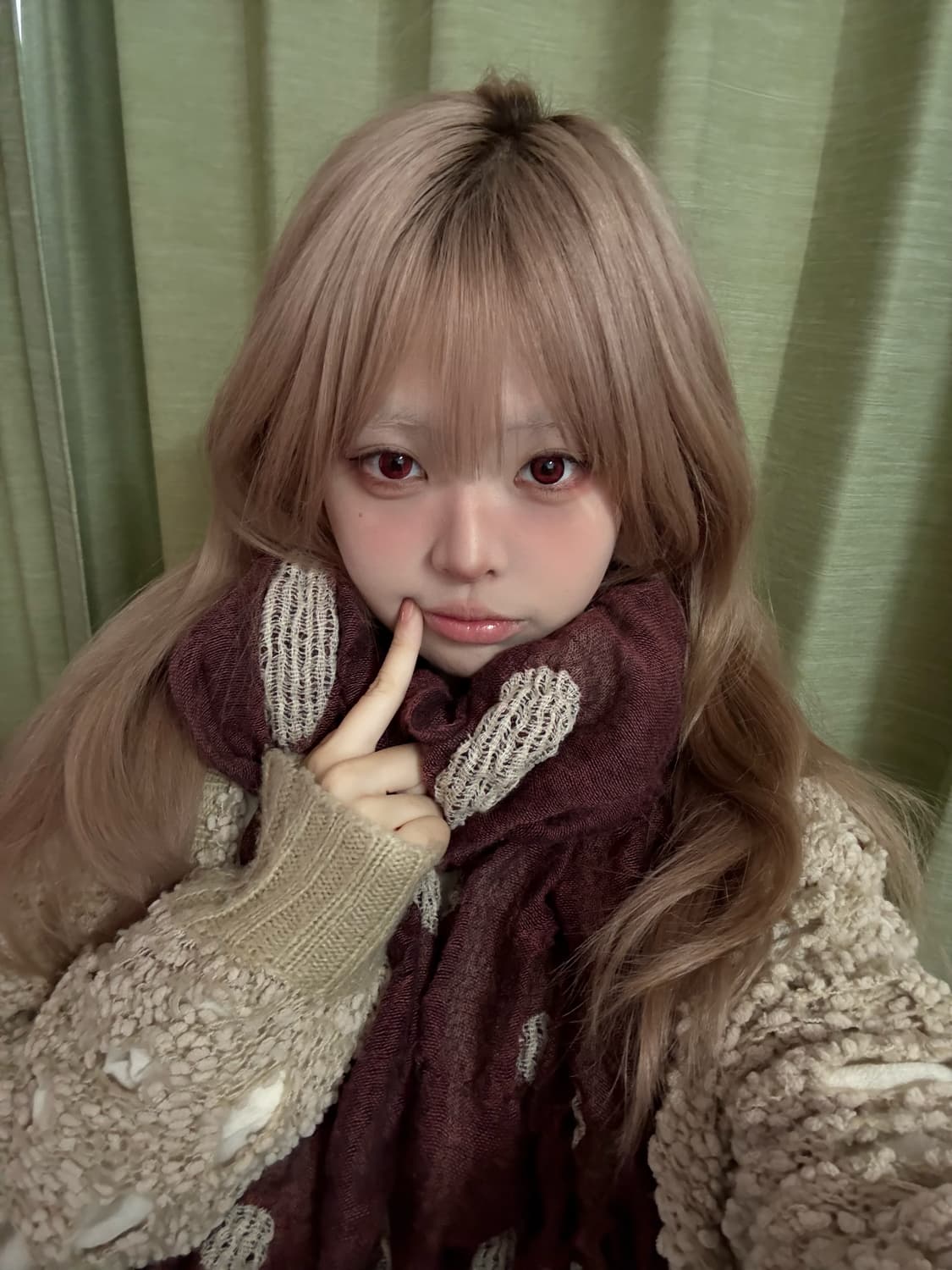 punching knit cardigan 상품이미지2