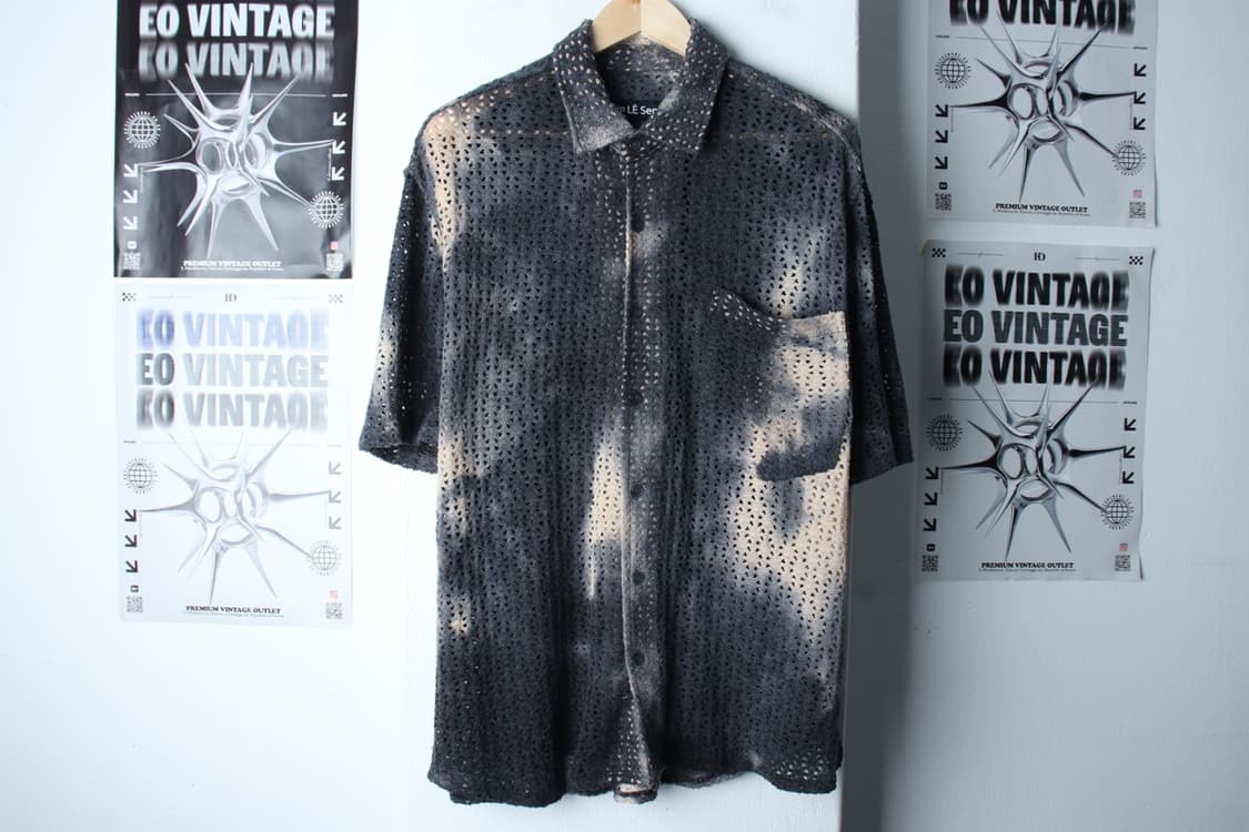 (XL-2XL) 트립르센스 반팔 카라 티셔츠 니트 차콜-H31779 상품이미지2