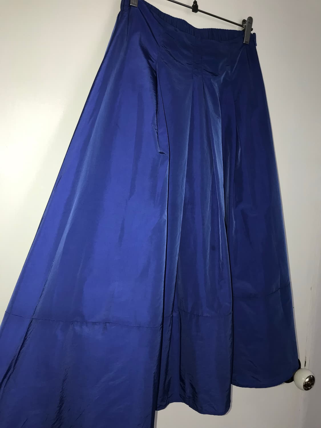 ONE DAY, SUDDENLY Blue Nylon Pleats Skir 상품이미지2