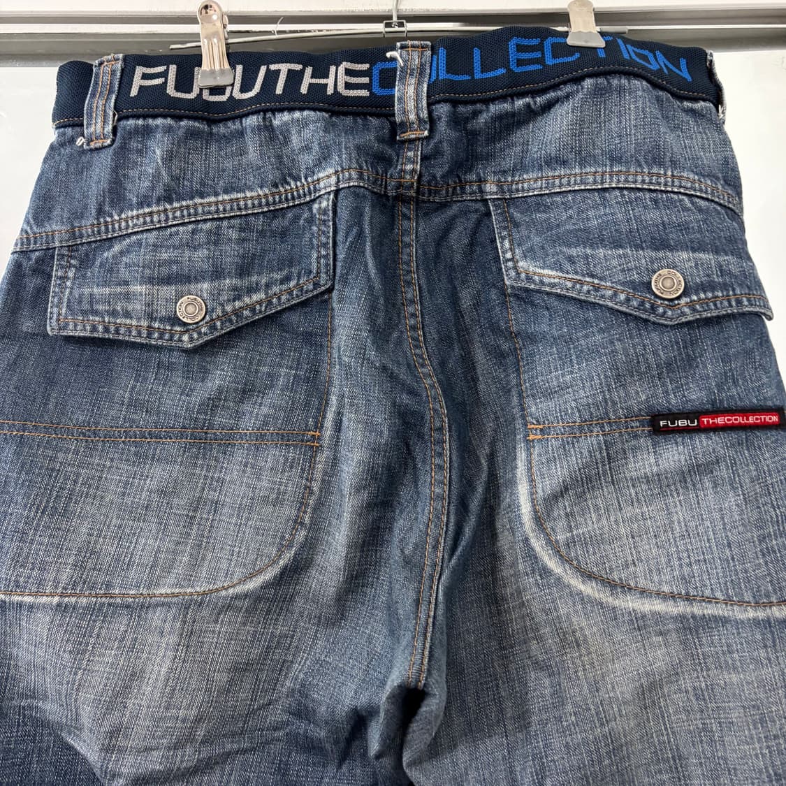 후부 올드스쿨 데님 버뮤다 팬츠 상품이미지6